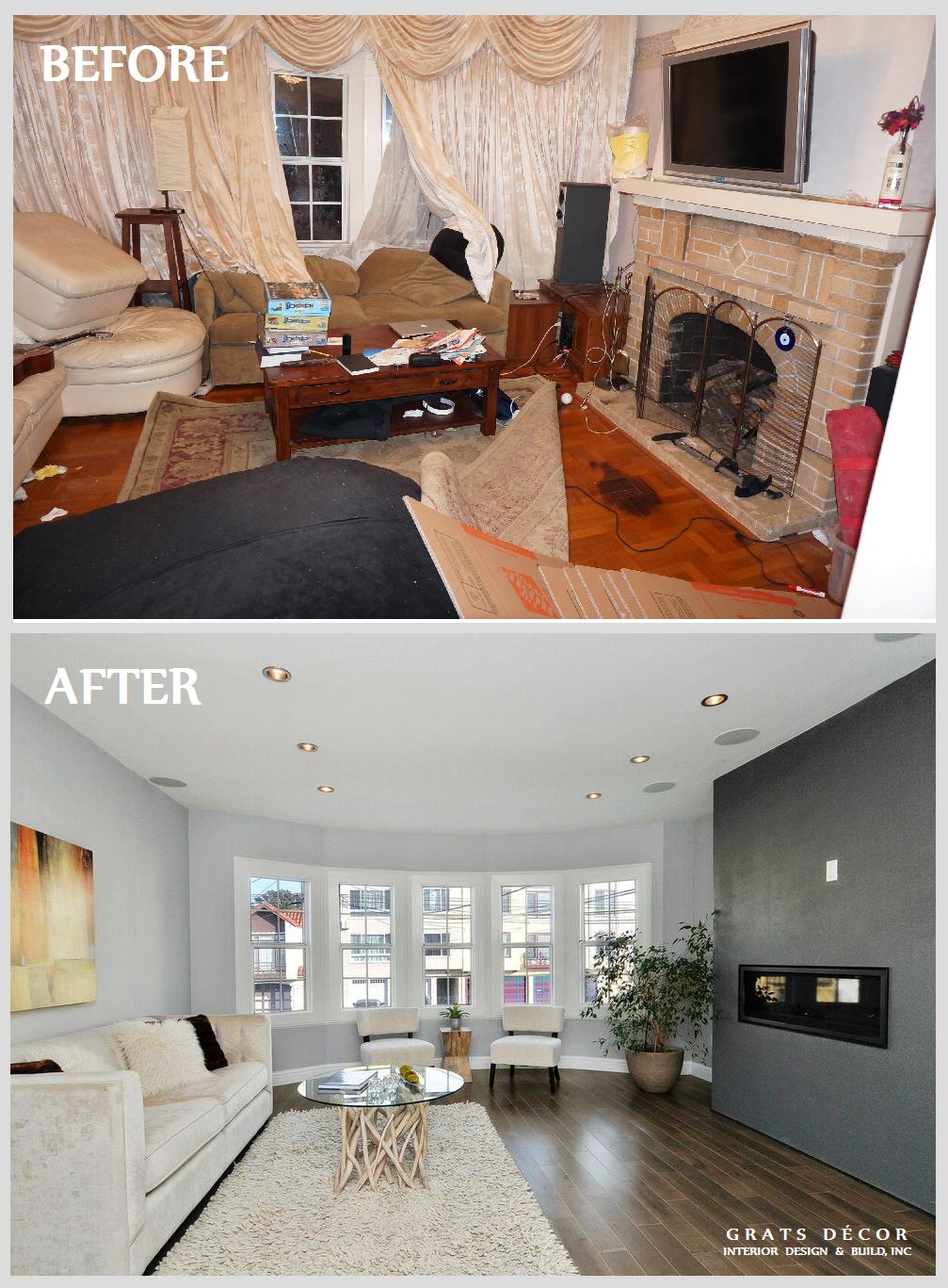 Sunset Home Remodel - Grats Decor Interior Design & Build Inc.