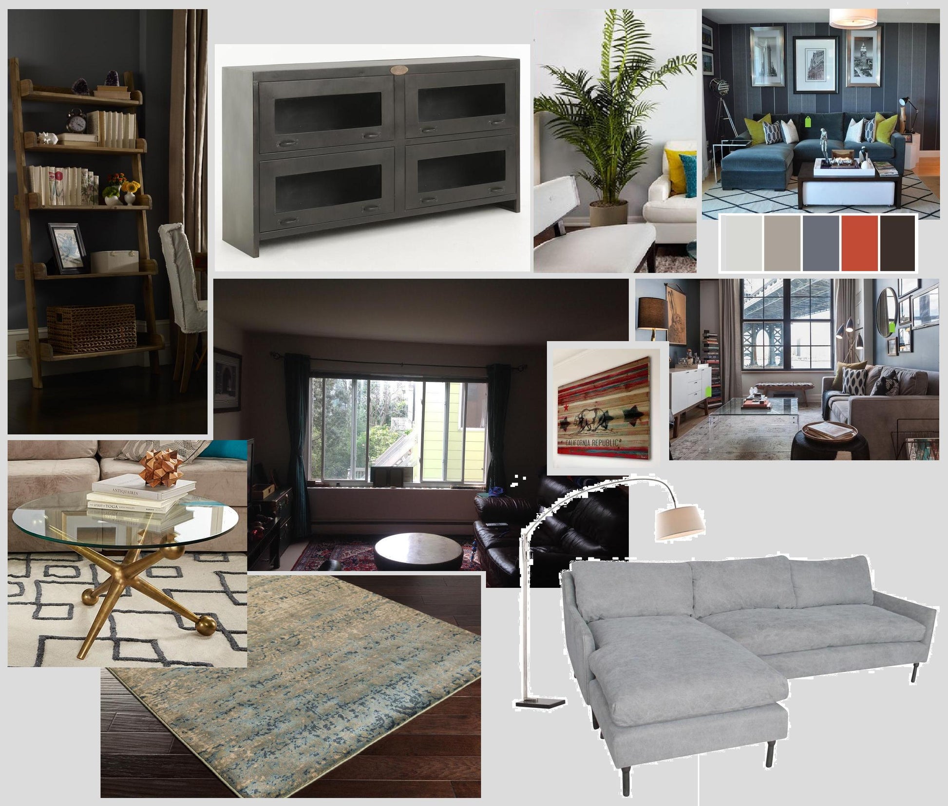 Cow Hollow Livingroom - Grats Decor Interior Design & Build Inc.