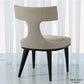 Anvil Back Dining Chair - Woven & COM - Grats Decor Interior Design & Build Inc.