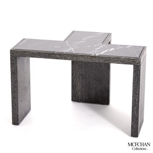 T-Flex Table-Black Cerused Oak - Grats Decor Interior Design & Build Inc.