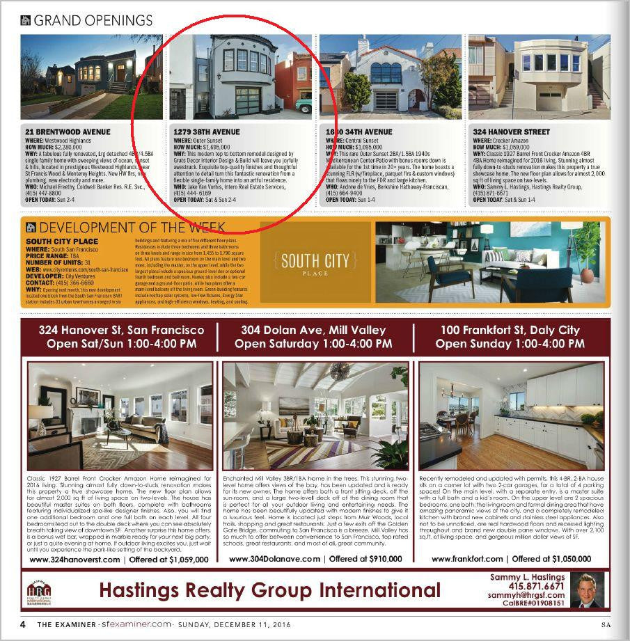 SF Examiner Real Estate - Grats Decor Interior Design & Build Inc.