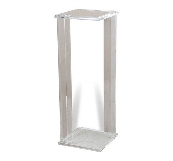 Acrylic 40"H Pedestal - Grats Decor Interior Design & Build Inc.