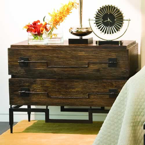 Brushed Mango 36" Chest - 2 Drawer - Grats Decor Interior Design & Build Inc.