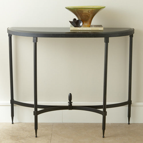 Lora 42" Console - Demilune - Grats Decor Interior Design & Build Inc.