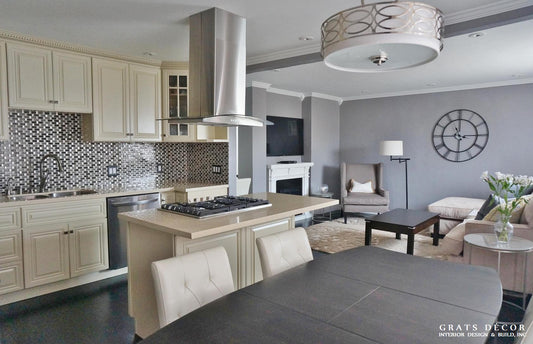 Outer Parkside Kitchen Remodel - Grats Decor Interior Design & Build Inc.