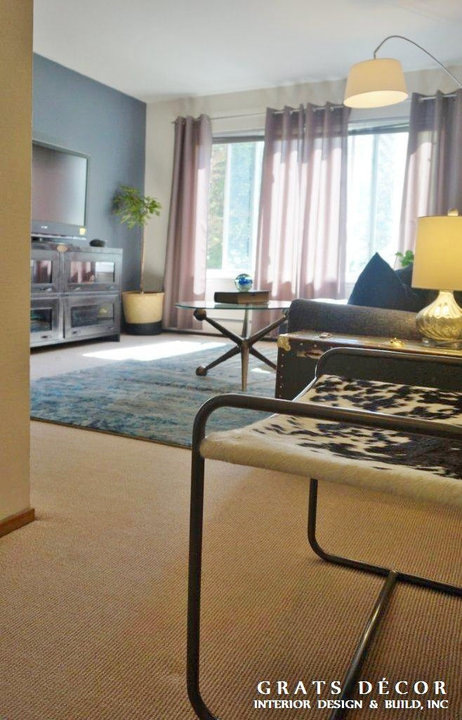 Cow Hollow Livingroom - Grats Decor Interior Design & Build Inc.