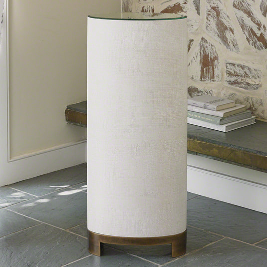 Ellipse 42"H Oval Pedestal - Grats Decor Interior Design & Build Inc.