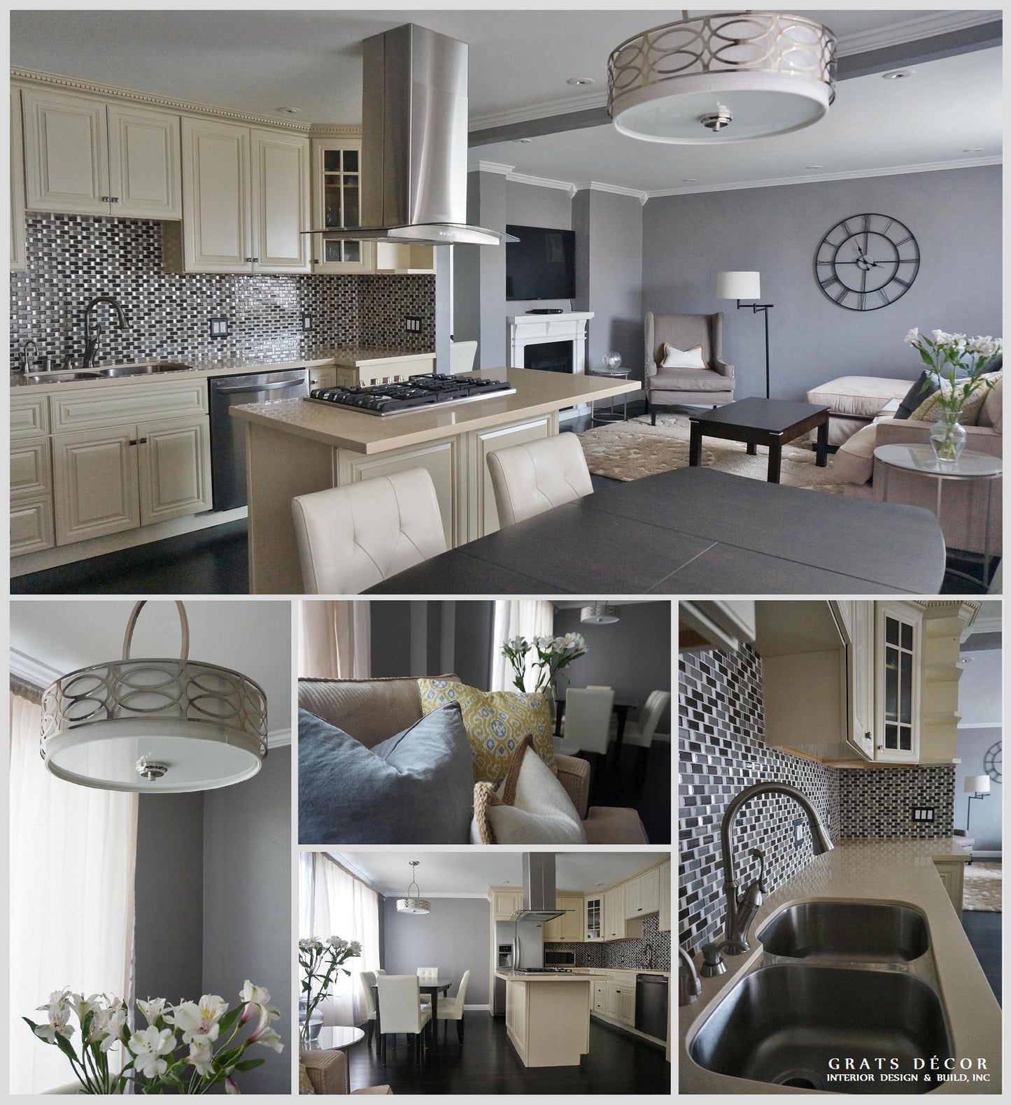 Outer Parkside Kitchen Remodel - Grats Decor Interior Design & Build Inc.